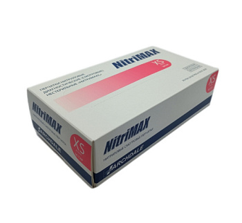 NitriMax Перчатки Нитриловые размер XS розовые, 100шт